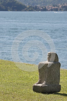 Grounds of Villa Melzi on Lake Como
