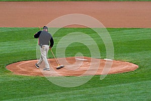 Groundskeeper Pitchers Mound