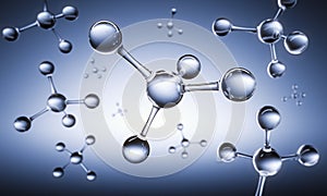 Group of Abstract Methane Molecules