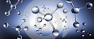 Group of Abstract Methane Molecules