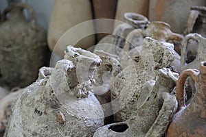 Group of Ancient Amphoras