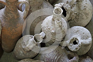 Group of Ancient Amphoras