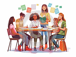 Diverse Study Group Session