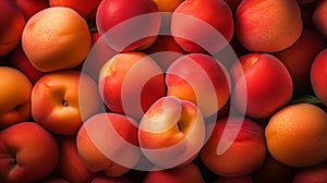 A group of apricot background