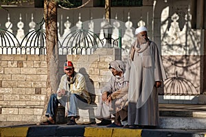 Group of arab men