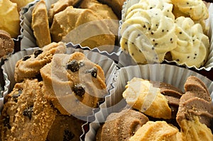Group of assorted cookies