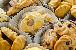 Group of assorted cookies