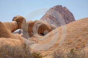 Group of bald granite peaks, Spitzkopp, Namibia