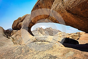 Group of bald granite peaks, Spitzkopp, Namibia