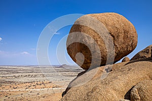 Group of bald granite peaks, Spitzkopp, Namibia