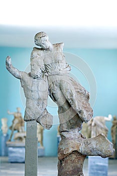 Group of Boreas abducting Oreithya, Archaeological Museum of Delos, Myconos, Cyclades