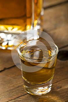 Group of Bourbon Whiskey Shots