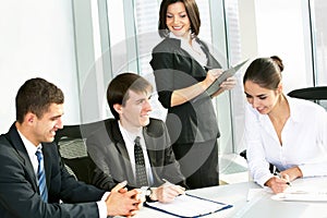 Group of business people