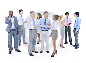 Group of Business People in Discussion