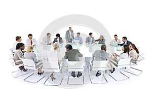 Group of Business People Meeting