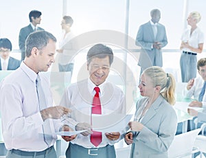 Group of Business People Meeting Conference Concept
