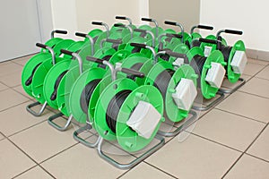 Group of cable reels