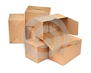 Group of cardboard