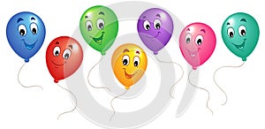 Group of cartoon balloons 3