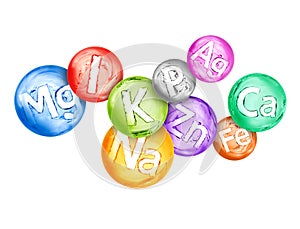 Group of chemical minerals and microelements