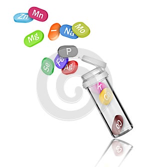 Group of chemical minerals and microelements