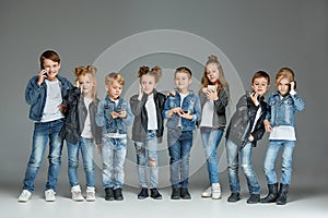 Group of Children Studio Concept