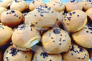 A group of Chocolate Chips Coffee Bun