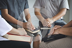 Group of christianity people praying hope together,Diverse religious shoot, Hope conceptsFaithChristianityReligionChurch online