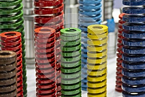 The group of coil spring for mold and die industrial