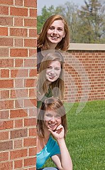 Group of College Girls