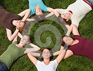 Group of College Girls