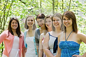 Group of College Girls