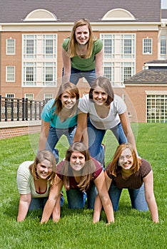 Group of College Girls