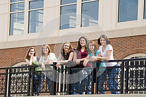 Group of College Girls