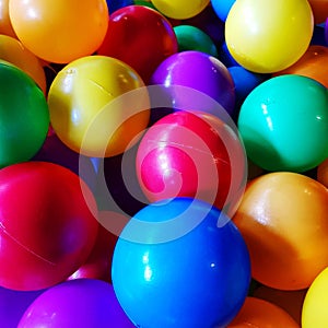 Group of colorful balls for kid