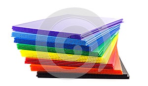 Group of corrugated plastics