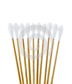 Group of cotton sticks