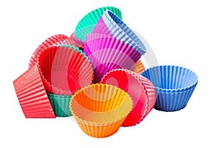 A Group Of Cupcake Silicone Baking Cups I