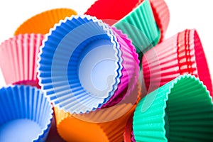 A Group Of Cupcake Silicone Baking Cups IV