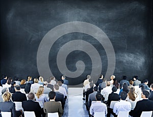 Group of Diverse Business People in a Seminar