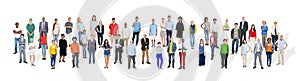 Group of Diverse Multiethnic People with Different Jobs Concept photo