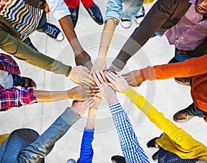 Group of Diverse Multiethnic People Teamwork