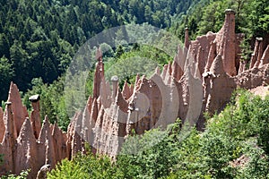 Group of Earth Pyramids in Italy