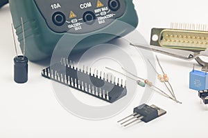 Group of electronic components