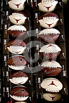 Group of footballs