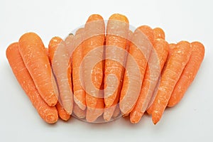 Group of fresh carrots photo