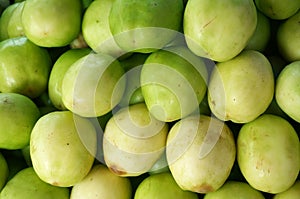 Group of fresh jujubes background