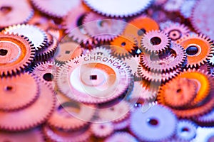 Group gears from watches