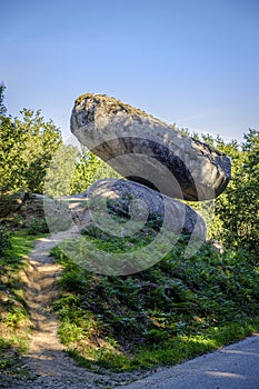 A group of giant stones in Galicia Spain