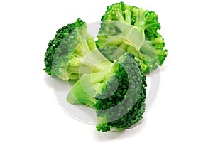 Group of green broccoli